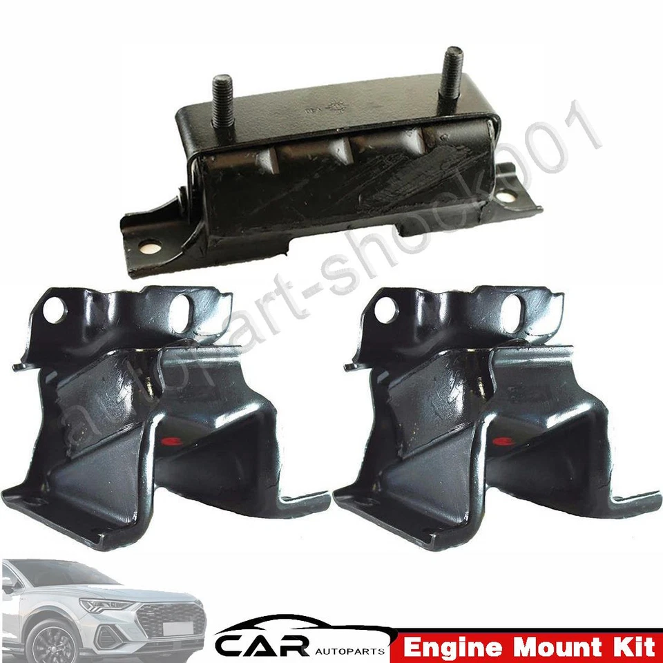 Juego de montaje de motor y transmisión trasera 3 piezas. Chevrolet Avalanche 2500 2002-2006 8,1 L Foto 1 de 3