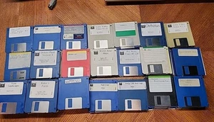 LOT of (140) 3.5" Disks Sold as Blanks for Commodore Amiga - Afbeelding 1 van 2