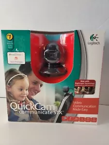 Logitech: QuickCam Communicate STX 2006 Web Cam Factory Sealed New - Picture 1 of 4