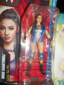2022 MATTEL~WWE~BASIC SERIES #134~INDI HARTWELL~WRESTLING ACTION FIGURE~NIPdam - Picture 1 of 4