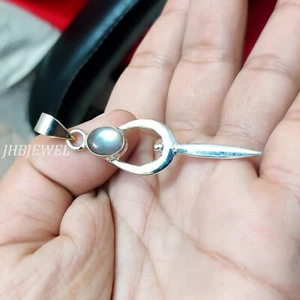 Labradorit Blau Edelstein 925 Sterling Silber Anhänger Große Auswahl Schmuck - Bild 1 von 6