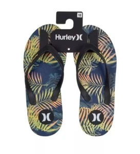 Hurley Men's Women's Flip Flops Beach Sandals Summer Slip-On Comfort Shoes UK - Picture 1 of 1