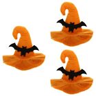  3 Pcs Halloween Pet Costume Witch Gifts for Women Hat The Dog