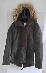 Only True x Blue Parka Damenmantel Winterjacke Größe S Mode Kleidung Fellkapuze - Bild 1 von 4