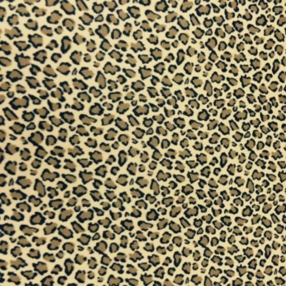 Leopard Print Fleece Fabric - 60" Wide - Sold by The Yard & Bolt - Image 1 of 1