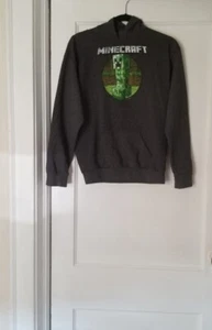 Minecraft Mojang Jinx Youth L sweatshirt hoodie grey - Picture 1 of 3