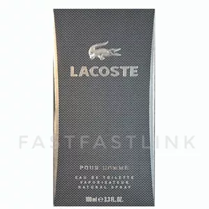LACOSTE POUR HOMME 100ml EDT SPRAY MENS FRAGRANCE…NEW + GENUINE - Picture 1 of 2