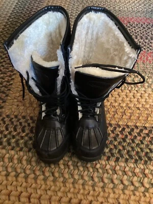 Botas de invierno negras Lugz para niños talla 5,5 Foto 1 de 4