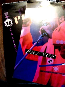 Prince Calendar Large 17 x 12 Rare 1988 1989 Not Book Two Available - Picture 1 of 10