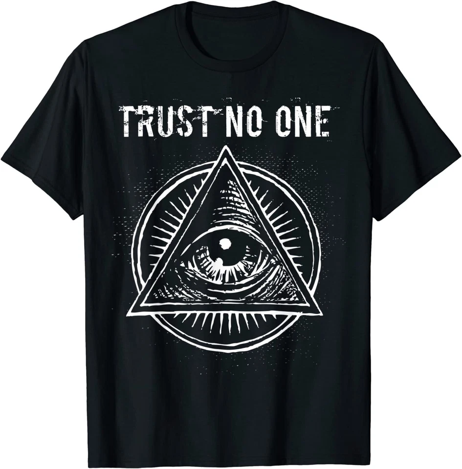 Illuminati Clothing Trust No One All Seeing Eye Unisex T-Shirt - Image 1 of 1