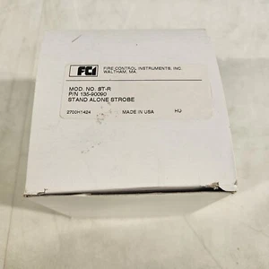 FCI Gamewell ST-R 135-90090 Stand Alone Strobe Fire Alarm Siemens Faraday FOS - Picture 1 of 8