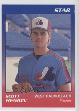 1989 Star West Palm Beach Expos Scott Henion #12