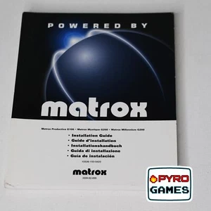 Matrox Mystique G100/G200 / Millennium G200 - Installation Guide - PC - Picture 1 of 1