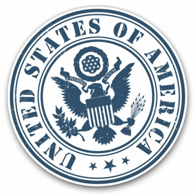 2 x Vinyl Stickers 20cm - United States of America USA US Cool Gift #4476 - Image 1 of 4