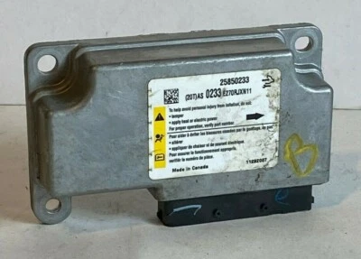 Chassis ECM Air Bag Below Center Console ID 25850233 Fits 08-09 EQUINOX 28021 - Image 1 of 2