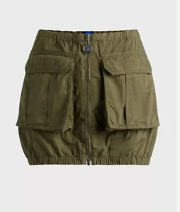 Hugo Boss Algodón-Popelina Falda Paracaídas con Cremallera Frontal Talla 8 PVP £89 - Imagen 1 de 10