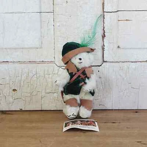 Vintage Alice Hairsine Robin Hood Bear Signed - Picture 1 of 8