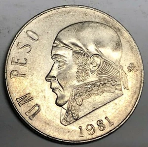 # C5797 MEXICO COIN, ONE PESO 1981 - Picture 1 of 2