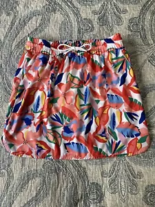 St Johns Bay Floral Skort Size S Elastic Waist, Lined W/ Stretch Shorts,Pockets - Picture 1 of 11