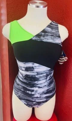 Collant de ginástica para adultos pequenos Motionwear novo com etiquetas - Imagem 1 de 3