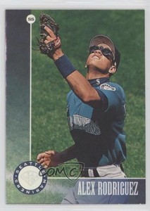 1996 Leaf Silver Alex Rodriguez #24