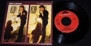 John Lennon-I'm Stepping Out-Polydor 821 107-7-Vintage 1984 Pic/Slv 45-NM/VG++! - Picture 1 of 2