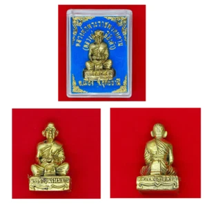 Luang Pho Ruesi Lingdam Statue Wat Tha Sung,Thai Buddha Amulet - Picture 1 of 7