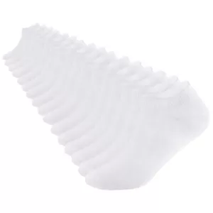 Low Cut Ankle Socks for Women and Men 8 Pairs Thin Seamless Cotton Size 9-13 ... - Picture 1 of 7