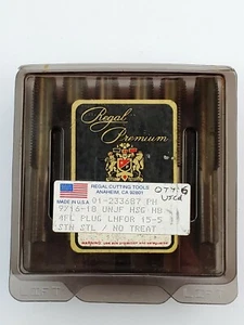 Rubinetto sinistro USATO 9/16-18, HSS, 4 FLAUTI, CONFEZIONE DA 6, scaffale Premium Made in U.S.A. - Foto 1 di 6