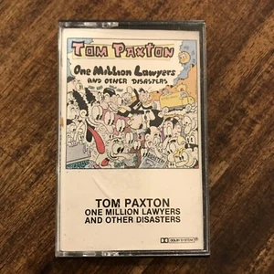 RARE Tom Paxton One Million Lawyers Tape Cassette Comedy 1985 Flying Fish - Picture 1 of 8