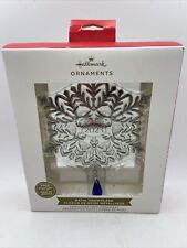 Hallmark Premium Snowflake 2023 Premium Metal Christmas Ornament New