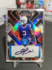2022 Wild Card Auto Mania American Damar Hamlin Auto /25 Bills