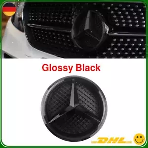 Für Mercedes Benz Stern Abzeichen Kühlergrill Emblem 13-18 C Klasse W176 W205 DE - Bild 1 von 5