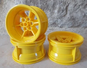 Jante LEGO pour Pneu x1 Tire 107x44r jaune yellow - Picture 1 of 3