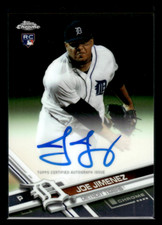 2017  Topps Chrome #RA-JJ Joe Jimenez Detroit Tigers RC Rookie Auto