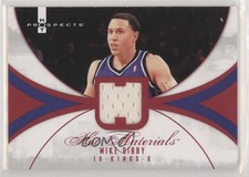 2007-08 Fleer Hot Prospects Hot Materials Red /25 Mike Bibby #HM-MB