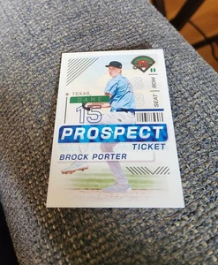 2024 Prospect Edition Baseball Brock Porter #122 Texas Rangers - Picture 1 of 2