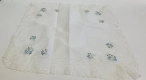 Pañuelo de algodón floral bordado de colección Suiza - RN15627 - Imagen 1 de 13