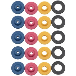 5 Sets Waterproof Sealing Rubber Gaskets Water Saving Shower Adapter Flow Res... - Picture 1 of 5