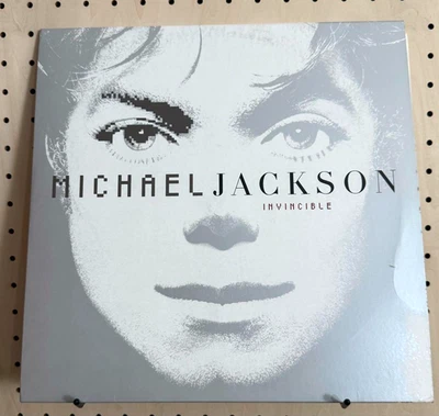 Michael Jackson Invincible 2001 US Original 2LP Vinyl Notorious B.I.G. Rare MJ - Image 1 of 4