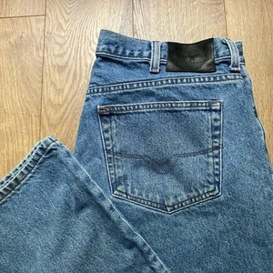 Harley Davidson Mens Jeans Classic Bootcut Fit Sz 38x30 Motorcycle Riding Biker - Picture 1 of 7
