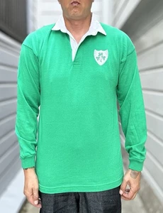 Connolly Ireland Kelly Green Rugby Polo Shirt Jersey XL Excellent Cond. - Bild 1 von 14