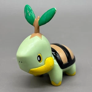 Turtwig Pokemon Figure 2007 Jakks Pacific Vinile Giocattolo Gen 4 Serie Diamond Pearl - Foto 1 di 8