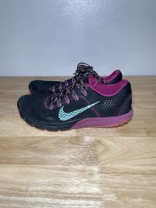 Nike Air Zoom Terra Kiger Women’s 9.5 Black Pink Trail Running Shoes 599119 004! - Picture 1 of 11