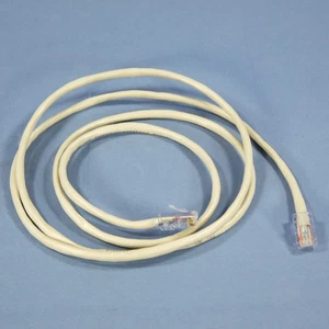 Leviton 52455-5S Silver Cat5 5ft Ethernet Cable Data Center Patch Cord Network - Picture 1 of 4
