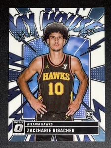 2024-25 Donruss Optic #13 Zaccharie Risacher My House - Picture 1 of 2