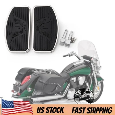 Front or Rear Floorboard Footboard For Honda VTX 1800 1300 Suzuki VL800 VL400 US Foto 1 de 4