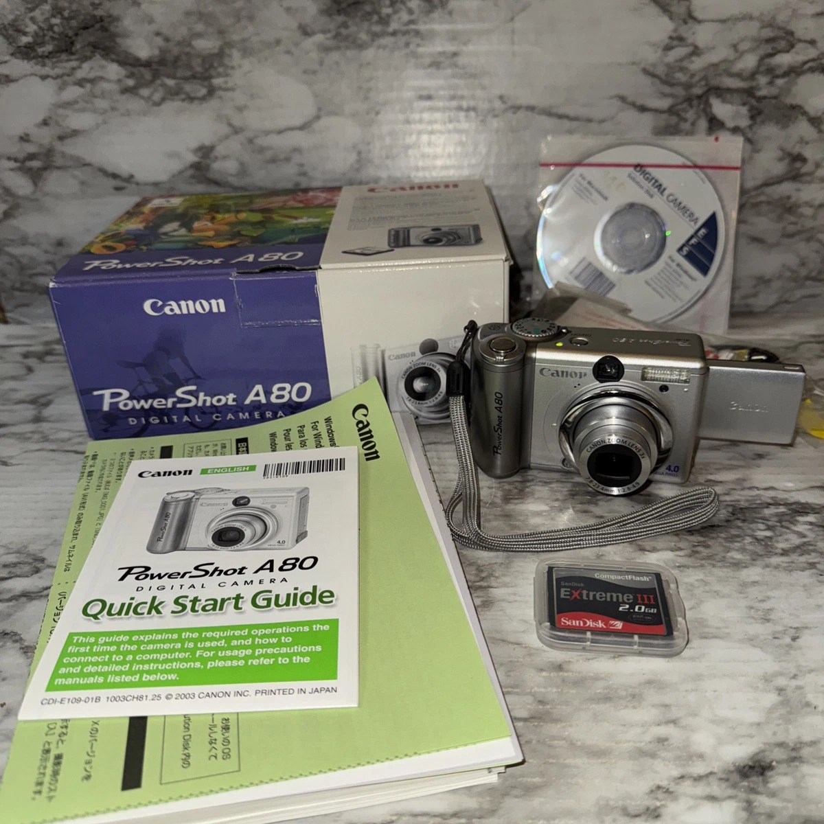 Canon PowerShot A80 Digital Cameras for Sale | Shop New & Used