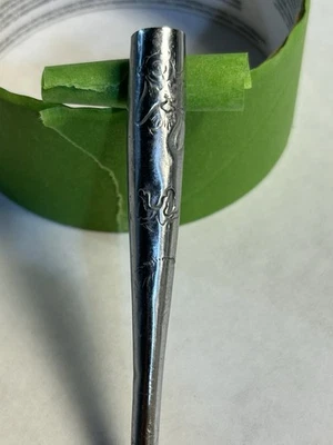 Antiguo Kiseru Tubo de Humo Punta Dragón Diseño 3 1/4" Foto 1 de 4