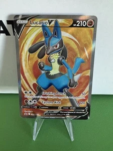 Pokémon Card - Lucario V SWSH213 SWSH: Sword & Shield Promo Cards Holo NM - Picture 1 of 4